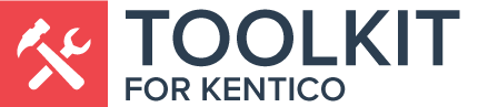 Image for Toolkit for Kentico Version 2.0: Preview 5 New Features
